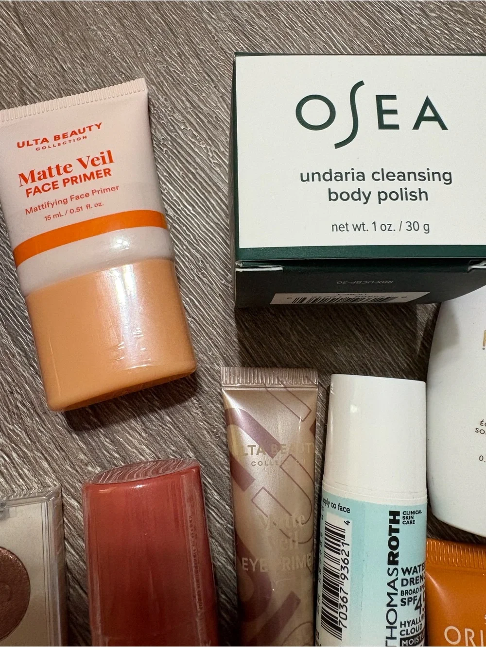 Lot of eyeshadow pallets and skin care  All new. Morphe. Too faced Ulta beauty